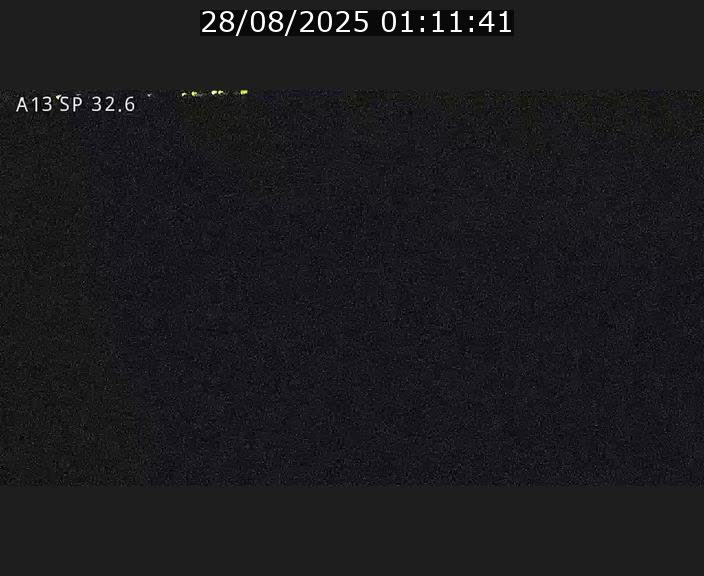 Webcam info trafic A13 à hauteur de Mondorf-les-bains. Vue orientée vers Altwies