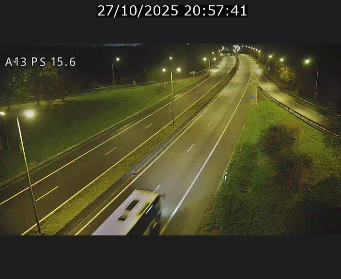 Traffic live webcam Luxembourg Kayl - A13 direction Dudelange - BK 15.6