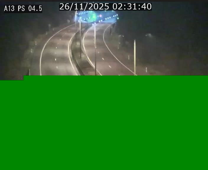 Traffic live webcam Luxembourg Differdange - A13 direction Esch-sur-Alzette - BK 4.5