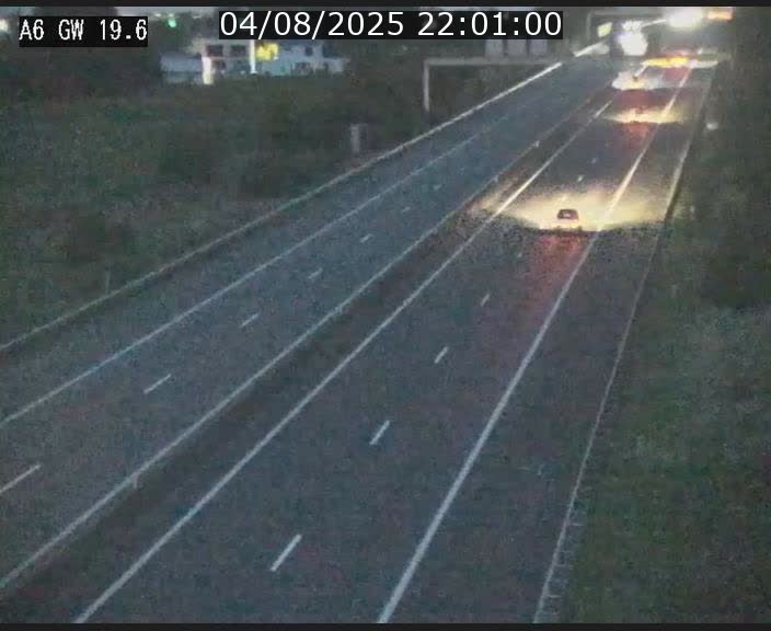 Traffic live webcam Luxembourg - Steinfort - A6 - BK 19.6 - direction Belgique