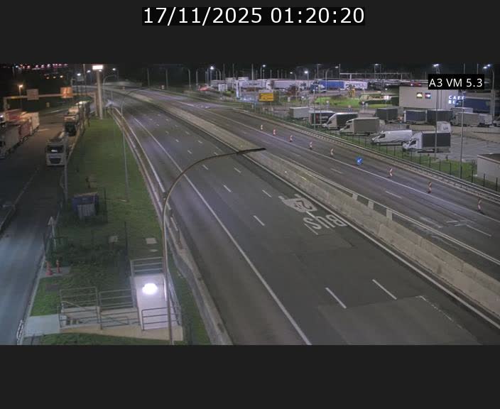 Traffic live webcam Luxembourg Aire de Berchem - A3 - BK 5 - direction France