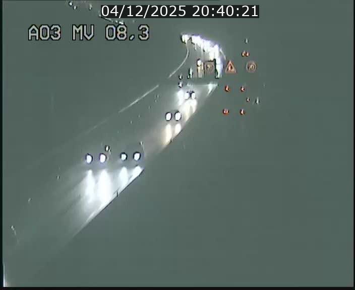 Webcam Autoroute après la Croix de Bettembourg en direction de Luxembourg sur l'A3