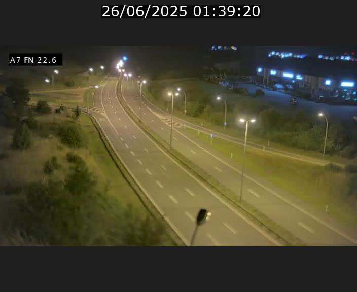Caméra trafic Luxembourg - A7, Colmar-berg direction Mersch