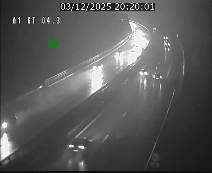 Traffic live webcam Luxembourg Itzig - A1 direction Sandweiler - BK 4.3