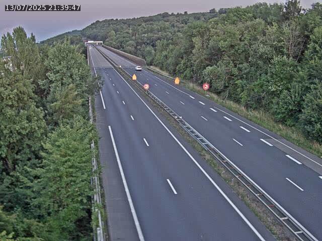 Caméra autoroute France - A30, Hayange direction Metz