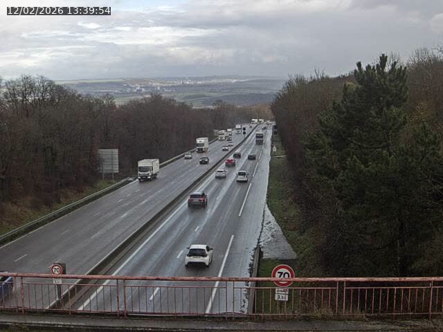 Caméra autoroute France - A33, Houdemont direction Lunéville