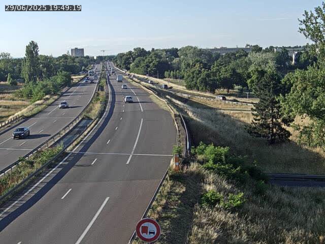 Caméra autoroute France - A31, Metz-centre direction Thionville