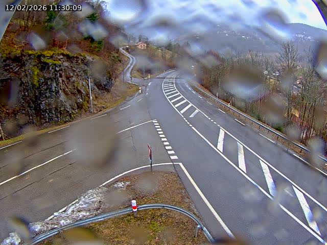Caméra autoroute France - N66, col du Bussang direction Remiremont