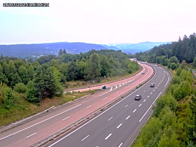 Caméra autoroute France - N57, Côte de la demoiselle direction Remiremont