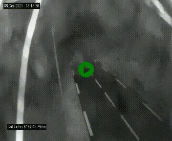 Webcam dans les Pyrénées Atlantique au niveau du col d'Urdos et du fort du Pourtalet sur la N134, en direction du Col et du tunnel du Somport, à 765 mètres d'altitude