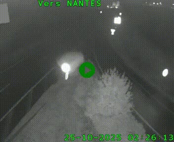 Webcam N147 au nord de Poitiers et à la jonction avec la A10