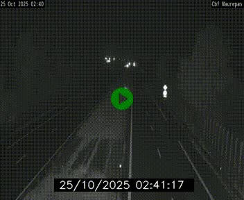 Webcam sur le périphérique de Rennes (N136) à hauteur de Maurepas, au nord de la ville