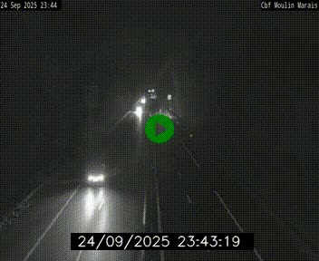 Webcam sur le périphérique de Nantes (N844) entre la Porte de Saint-Luce et la Porte d'Anjou, à l'est de la ville