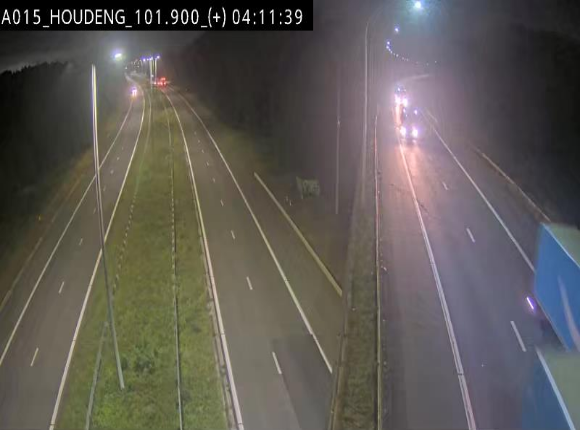 Webcam autoroute Belgique - Houdeng-Goegnies - Jonction E19/E42 direction Tournai/Mons - BK 101.85
