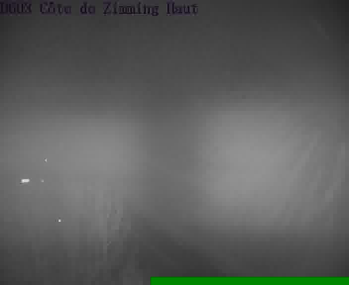 Webcam sur la D603 située en haut de la Côte de Zimming. Vue orientée vers Saint-Avold.