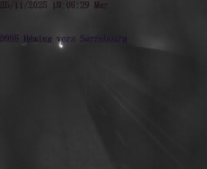 Caméra routière située sur D955 (France) à Heming, orientée vers Sarrebourg, surveillant en continu la circulation locale et régionale.