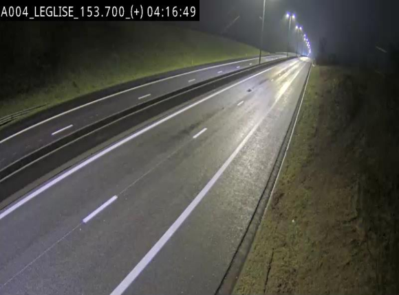 Webcam autoroute E411 à hauteur de Léglise, en direction de Luxembourg