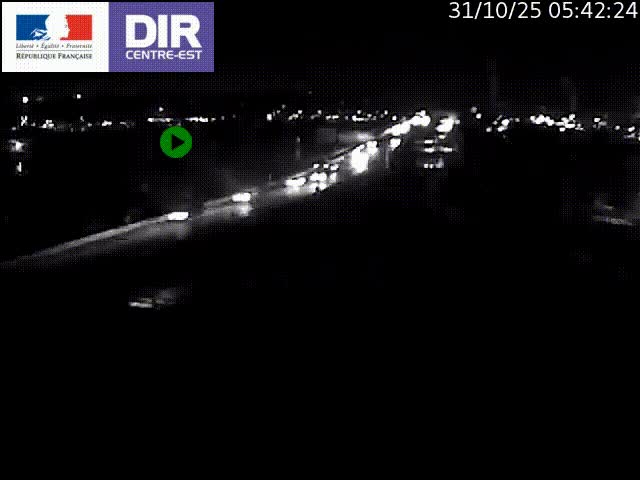 Webcam autoroute sur A450 à Pierre-Bénite en direction de Lyon et de l'autoroute A7