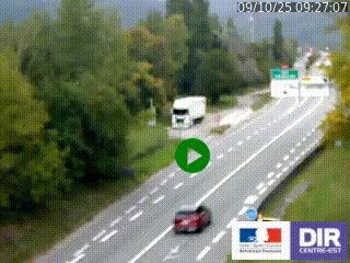 Webcam info trafic à proximité de Vizille sur la N85, au niveau du point de vue du Saut du Moine à Champagnier