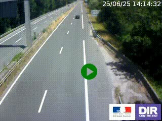 Webcam sur la nationale N90 à Gilly-sur-Isère, en direction et à proximité d'Albertville