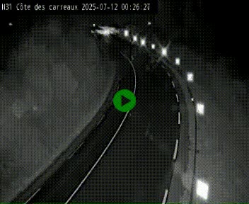 Webcam en haut de la Côte des Carreaux sur la N31 à Avesnes-en-Bray. Vue orientée vers Rouen