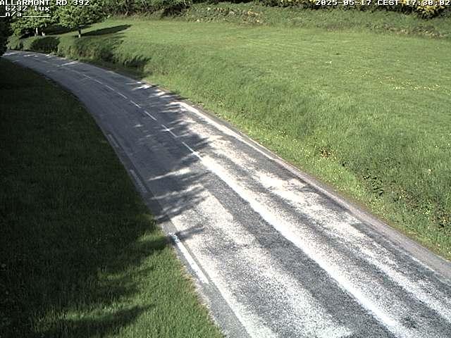 Webcam à Allarmont dans les Vosges, sur la RD392