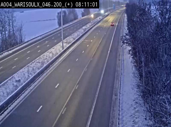 Webcam autoroute Belgique - Warissoulx - E411 - BK 46.2