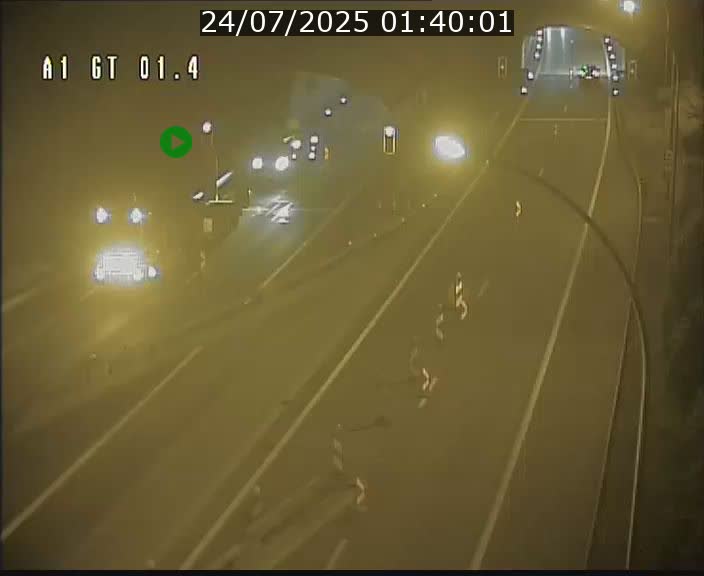 Traffic live webcam Luxembourg Hesperange - A1 direction Kirchberg - BK 1.4