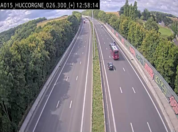 Webcam autoroute Belgique - Viaduc de Huccorgne - E42 