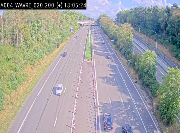 Webcam @ Wavre-sud KP 19.6, A4/E411