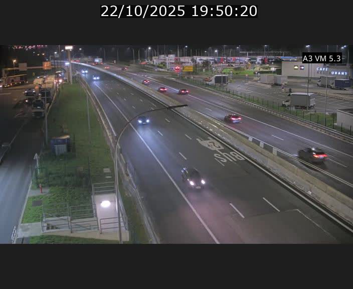 Traffic live webcam Luxembourg Aire de Berchem - A3 - BK 5 - direction France