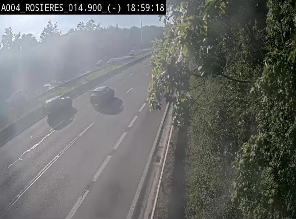 Webcam traffic E411(A4) - BK 14.4 - Rosières