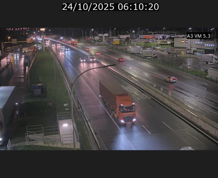 Traffic live webcam Luxembourg Aire de Berchem - A3 - BK 5 - direction France