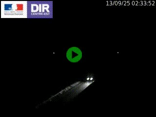 Caméra trafic à Meylan sur la Rocade-Sud de Grenoble en direction d'Aix-en-Provence
