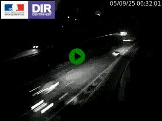Caméra routière à hauteur de la sortie 15 Chambéry-centre au PK 4,103 en direction d'Albertville