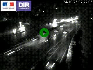 Caméra routière à hauteur de la sortie 15 Chambéry-centre au PK 4,103 en direction d'Albertville