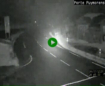 Webcam Col du Puymorens sur N320, en direction de Pas de la Casa (Andorre)