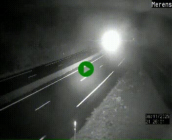 Webcam Ax-les-Thermes sur N20, en direction d'Andorre