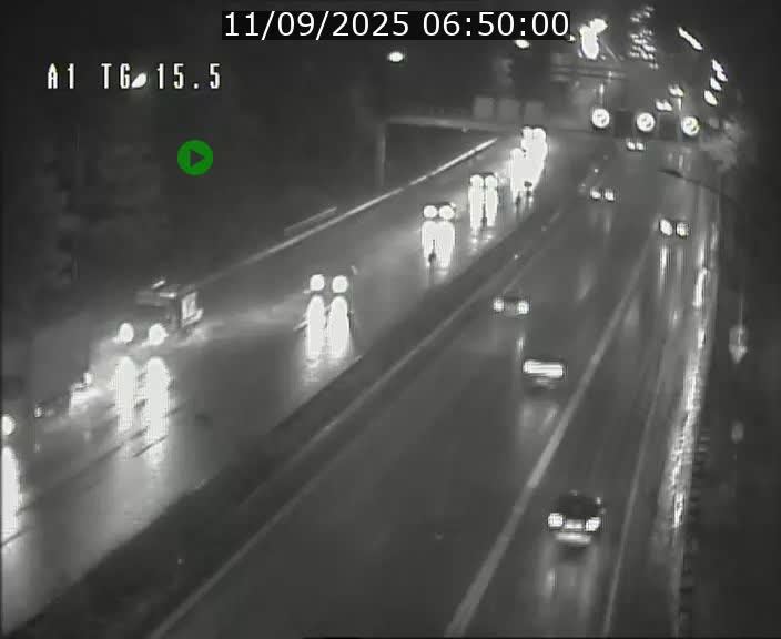 Traffic live webcam Luxembourg Munsbach - A1 direction Luxembourg - BK 15.5