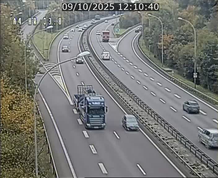 Webcam traffic A4 Luxembourg - BK 3.8 - Leudelange (direction Esch sur Alzette)