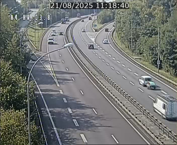 Webcam traffic A4 Luxembourg - BK 3.8 - Leudelange (direction Esch sur Alzette)