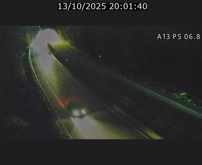 Traffic live webcam Luxembourg Ehlerange - A13 direction Esch-sur-Alzette - BK 6.8