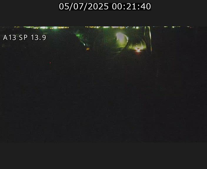 Traffic live webcam Luxembourg Kayl - A13 direction Esch-sur-Alzette/Luxembourg-ville - BK 13.9