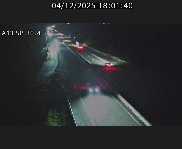 Traffic live webcam Luxembourg Altwies - A13 direction Luxembourg-ville - BK 30.4