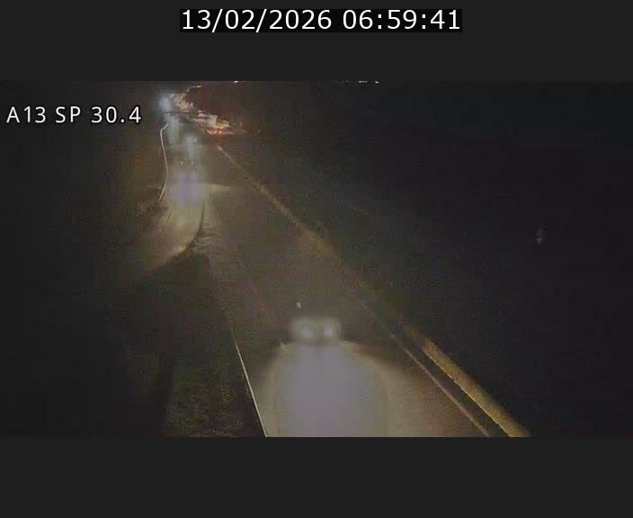 Traffic live webcam Luxembourg Altwies - A13 direction Luxembourg-ville - BK 30.4