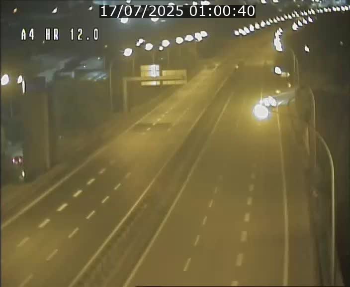 Traffic live webcam Luxembourg Jonction Foetz - A4 - BK 12.0 - direction Esch sur Alzette