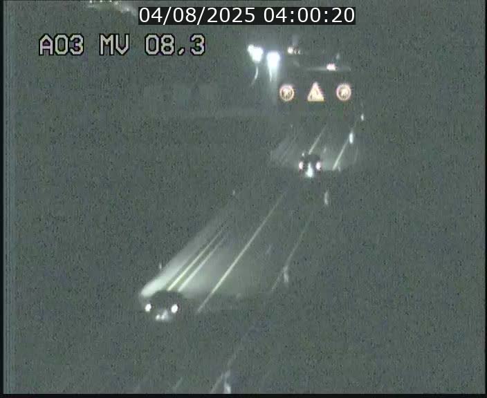 Webcam Autoroute après la Croix de Bettembourg en direction de Luxembourg sur l'A3