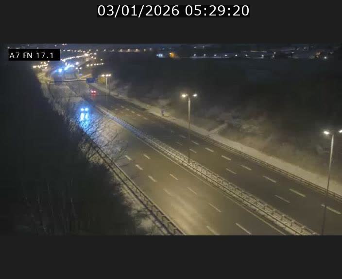 Caméra trafic Luxembourg - A7, Merscherbierg direction Mersch