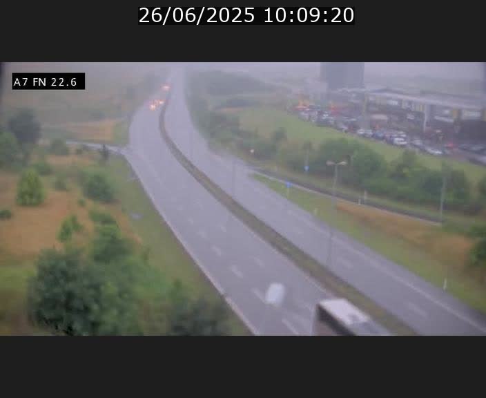 Caméra trafic Luxembourg - A7, Colmar-berg direction Mersch