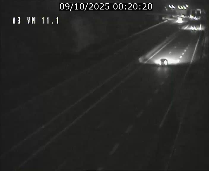 Webcam à la frontière franco-luxembourgeoise, avant la Croix de Bettembourg - BK 11.1 - direction Luxembourg-ville